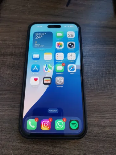 iPhone 15 pro max 256gb Azul titanium