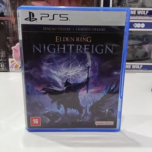 Vendo Jogo Elden Ring Nightreign Edição Deluxe Ps5 original Semi novo