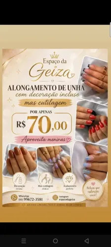 Alongamento de unha