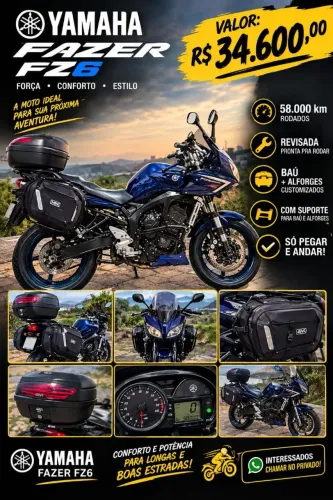 Vendo Varadero XL 1000 / Fazer 600 S