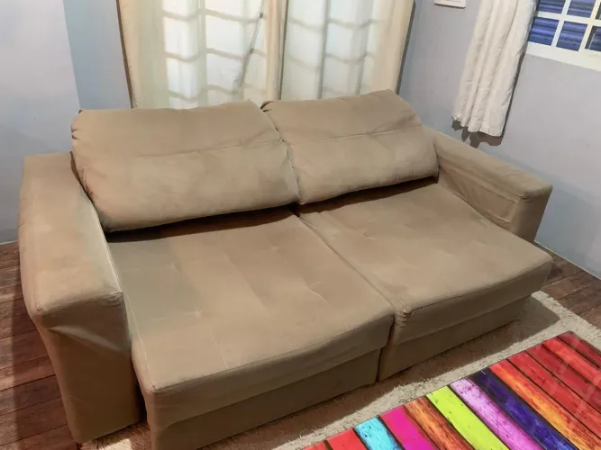 Sofá retrátil 4 lugares