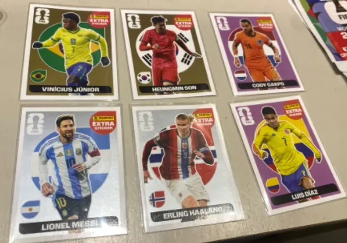 Figurinha Legend messi vini jr haland