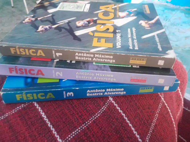 Coleção Física - Antônio Máximo & Beatriz Alvarenga (Volumes 1, 2 e 3)