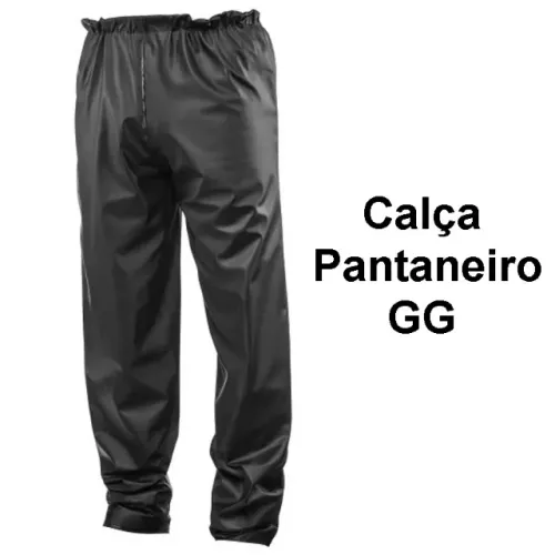 Calça GG da Pantaneiro de Chuva PVC para motoqueiro