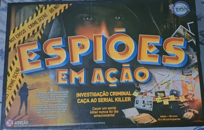 Jogo de tabuleiro - Espiões em Ação 