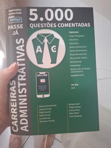 Livro questões concurso