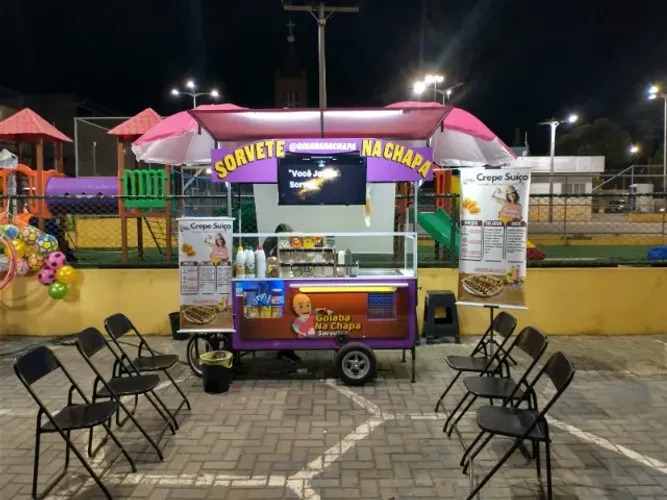 Sorvete na Chapa - Carrinho + Assessoria