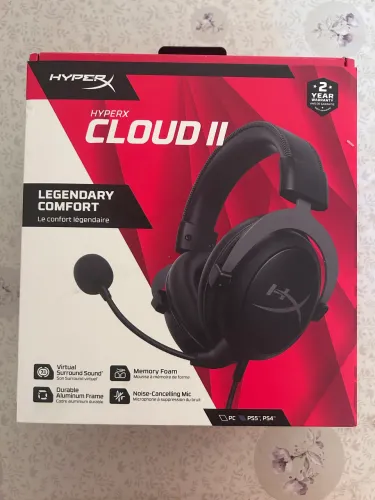 Headset HyperX Cloud II (não aceito olx pay, entrega em mãos)