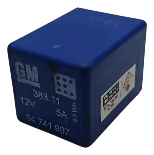Rele Limpador Para Brisa 12v 5a Meriva 2010 A 2012 Azul-marinho