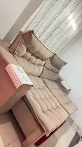 SOFÁ RETRÁTIL E RECLINÁVEL ENTREGO GRÁTIS