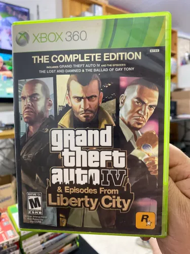 Gta Grand The Ft Auto IV & Episodes From Liberty City The Complete Edition X Box 360