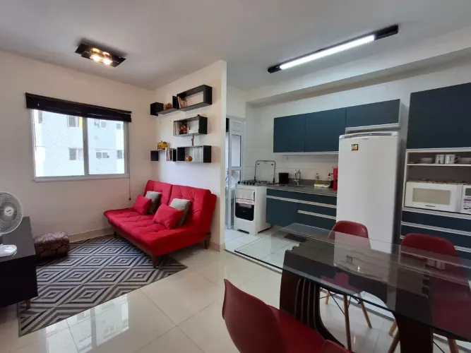 APARTAMENTO MOBILIADO 33 metros - CONDOMÍNIO Central da Barra Bourbon - Barra Funda - São