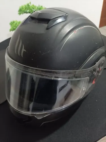 CAPACETE MT HELMETS ARTICULADO (ESCAMOTEÁVEL) ORIGINAL | VISEIRA SOLAR | IMPORTADO