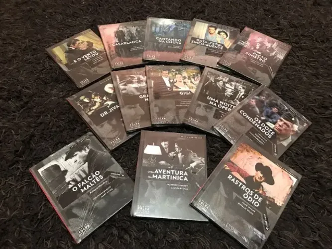 Coleçao de 13 Dvds Classicos do Cinema Folha Lacrados