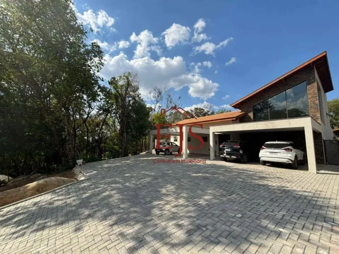 Casa com 4 suítes à venda, 378 m² por R$ 3.950.000 - Condomínio Fechado- Atibaia/SP
