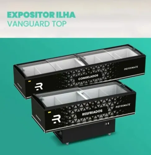 Ilha pra congelados e resfriados novas em 10x sem juros