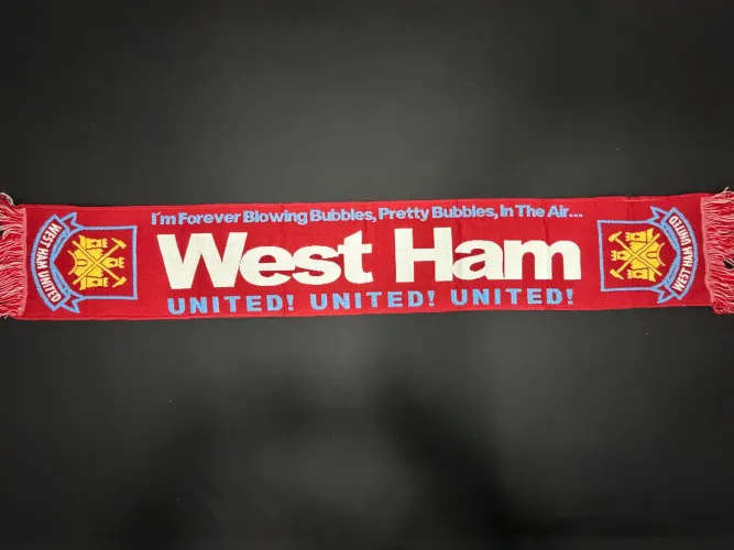 Cachecol West Ham da Inglaterra 