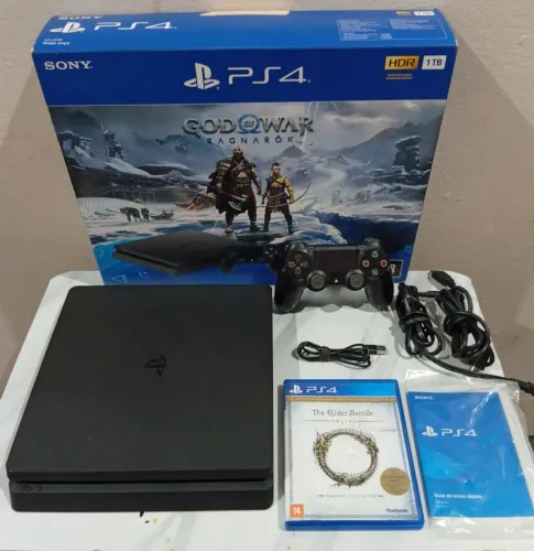 Playstation 4 HD 1 terá completo com caixa