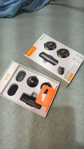 Microfone sem fio kaidi 