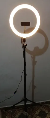 Tripé+Ring light