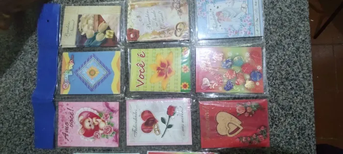 Cartão de papel comemorativos