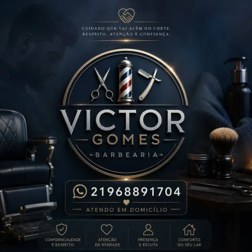 Atendo em domicílio, agende seu horário 