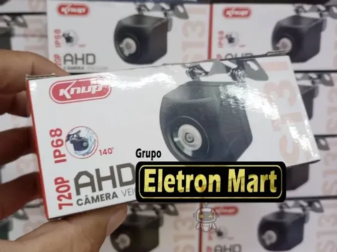 Camera de ré veicular, entregamos