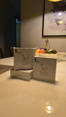 Fone Bluetooth Estilo AirPods - Minimalista, Discreto e Lacrado!