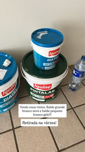 Tinta Branca e Gelo Iquine