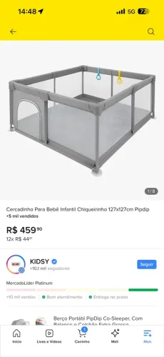 Cercadinho para bebê 