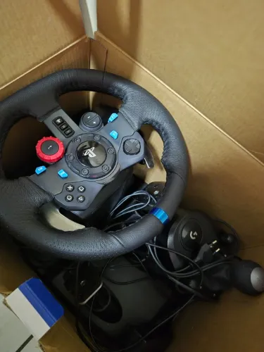 Volante Logitech G29 + Câmbio Shifter