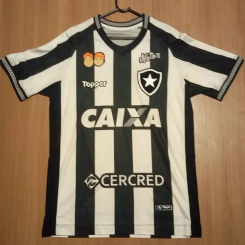Camisa Botafogo usada em jogo 2018