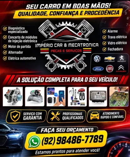 Trabalhamos com elétrica automotiva