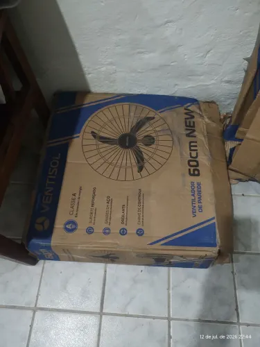 Ventilador ventisol parede 60
