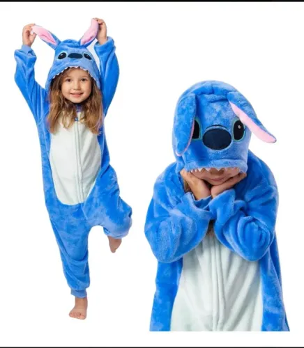 Pijama macacão do stitch 