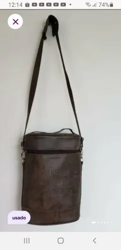 BOLSA DE COURO ESTILO MATEIRA