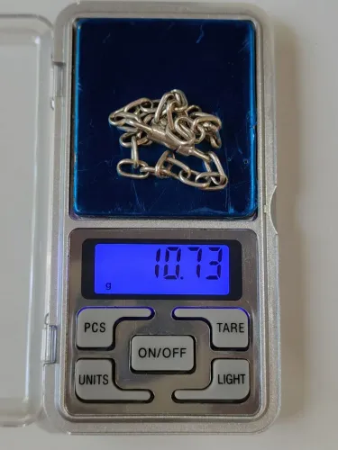 Pulseira Estilo Cartier em Prata 925 | Fecho Canhão | 10,73 g