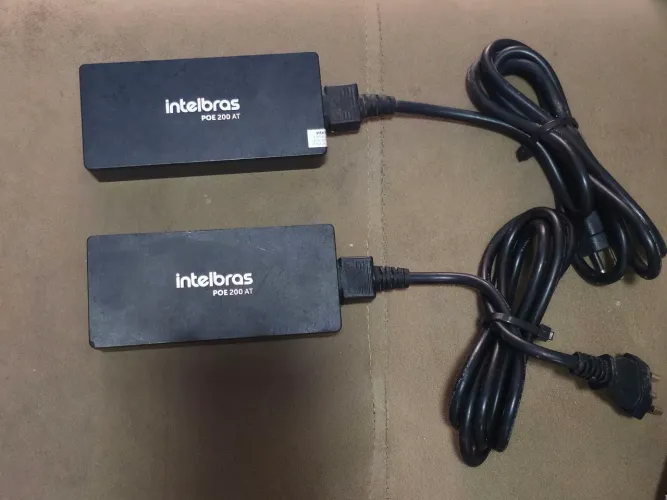 VENDO 2 INJETOR POE INTELBRAS FUNCIONANDO PERFEITAMENTE 