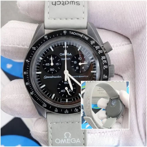 RELÓGIO OMG SPEEDMASTER MOONSWATCH MISSÃO MERCURY