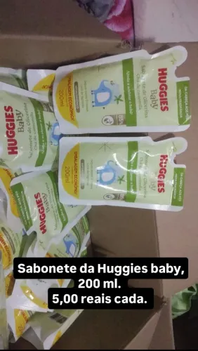 Sabonete Huggies refil
