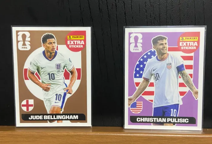 Vendo Figurinha Legende Jude Bellingham Bronze, com Pulisic lilas de brinde - Copa 2026