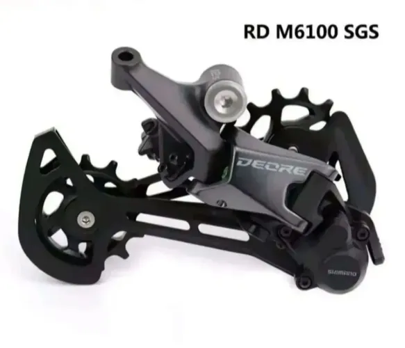 Câmbio traseiro Shimano deore M6100