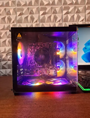 Cpu gamer ryzen 3 / memoria ram 8gb / Ssd 256gb com windows 11 pro