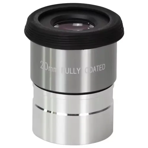 Ocular Telescópio de 1,25", 20mm e 50° de Campo de Visão