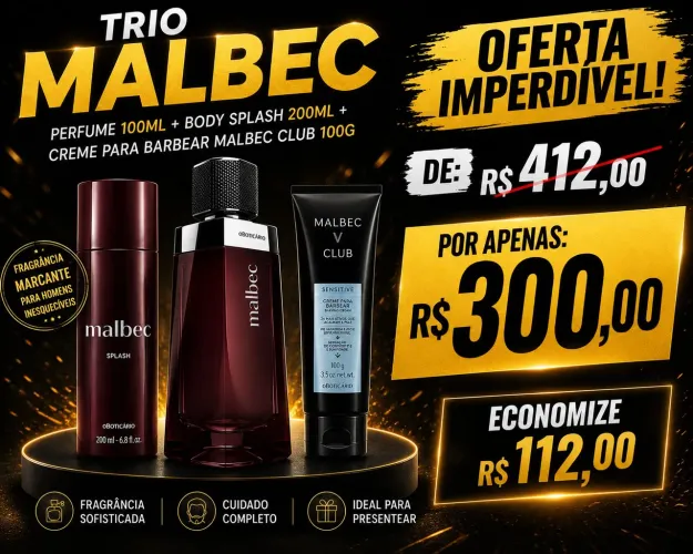 Kit Malbec 3 itens