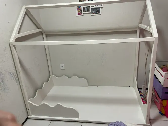 Cama infantil tok&stok + colchão ortobom (aceito cartão)