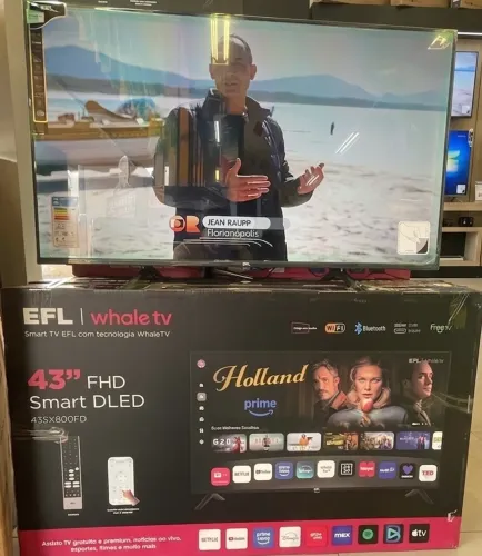 Smart Tv 43 polegadas nova lacrada na caixa