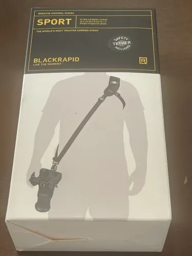 Alça Transversal P/ Câmera - Sling BlackRapid Sport Breathe - Nova Lacrada
