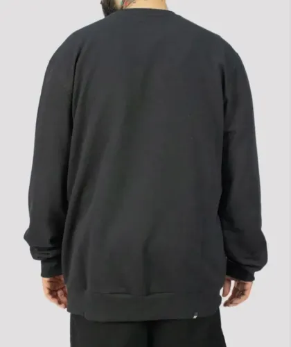 Moletom Dc Shoes Careca Star Crew Preto Original