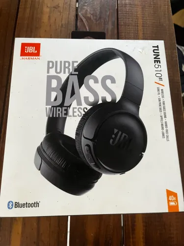 Fone de ouvido Bluetooth JBL TUNE510BT